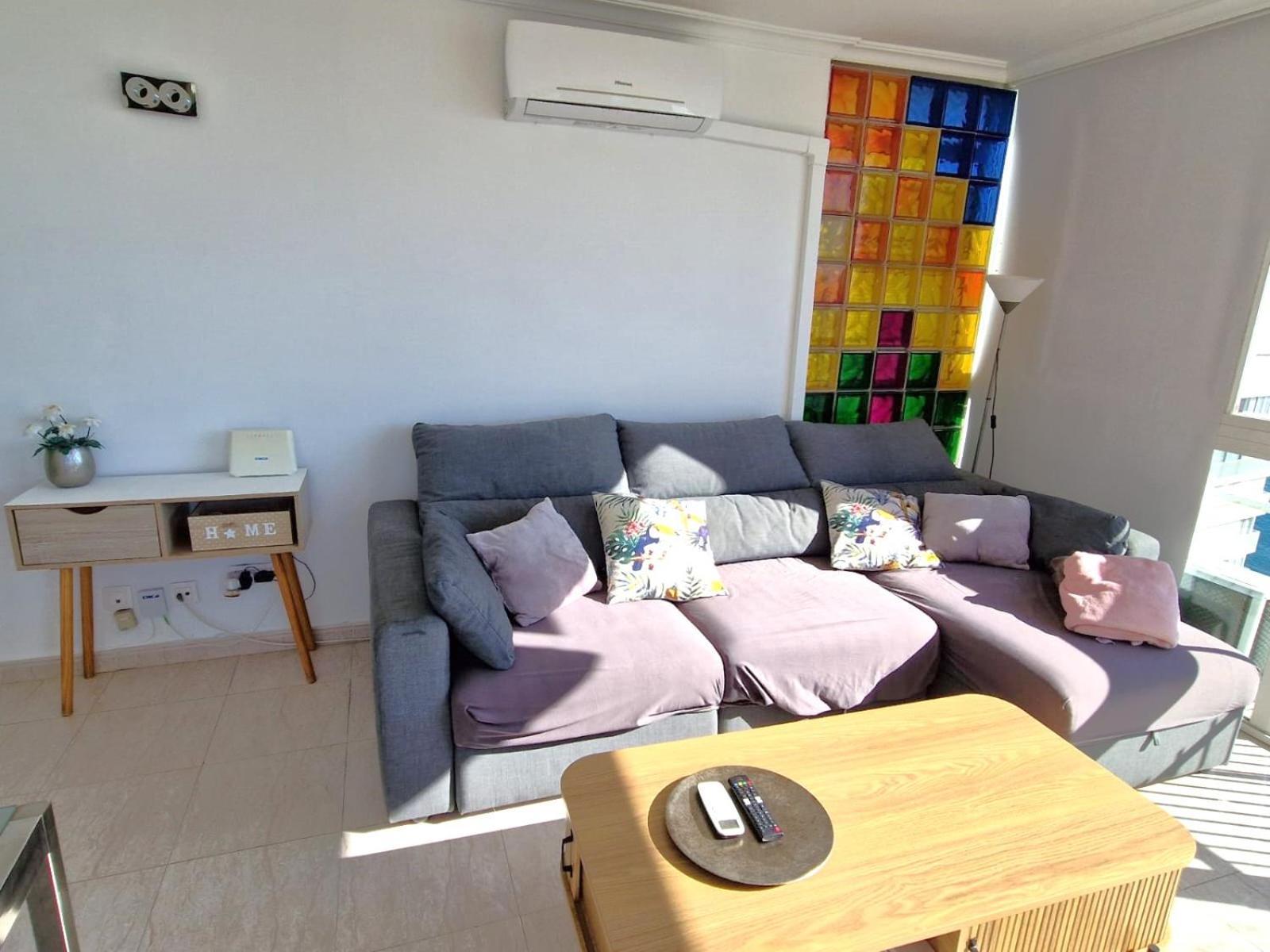 Vistas Al Mar. Gran Salon. Playa A 1 Minuto. Wifi Apartment Alicante Bagian luar foto