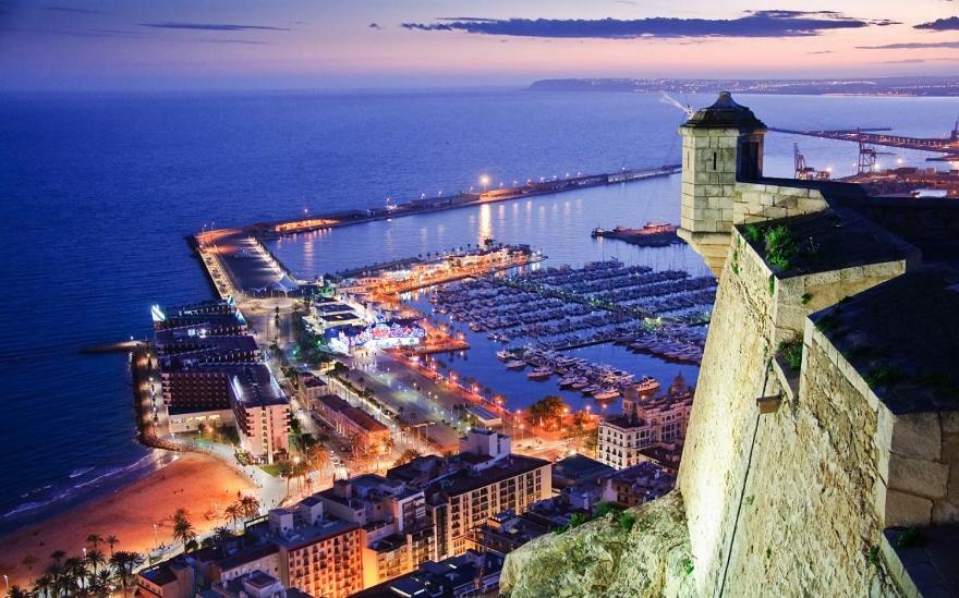Vistas Al Mar. Gran Salon. Playa A 1 Minuto. Wifi Apartment Alicante Bagian luar foto